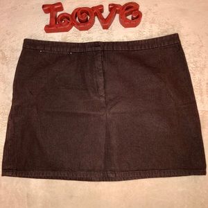 J. Crew Mini Cotton Skirt